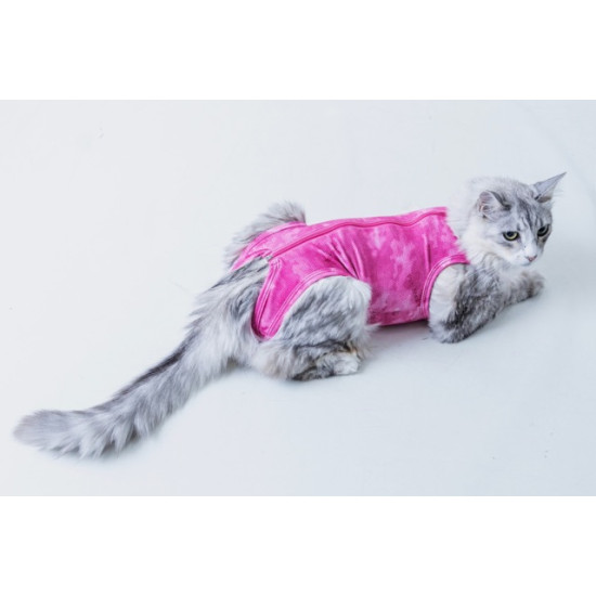 Haina Postoperatorie pentru Pisici DRY LIGHT SUPREME CAT Roz nr. 4 (5–7 kg), Pet Med